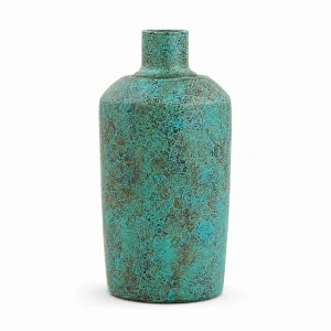 Dita Turquoise Bottle Vase Small