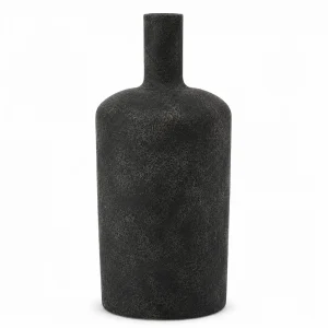 Dita Black Bottle Vase