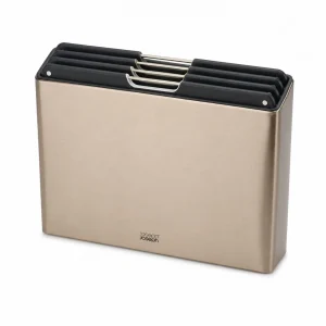 Folio Steel 4pc Chopping Board Set Gold