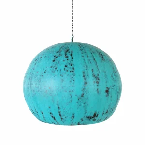 Round Copper Lamp XL 120cm