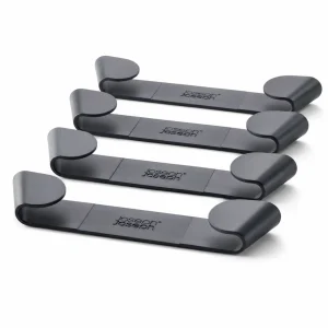 CupboardStore™ Set of 4 Grey Pan Lid Holders