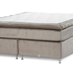 Björkö Continental Bed 210x200 W/ Fabric Top Mattress