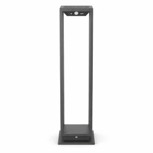 Home Solar Outdoor Lamp Dark Grey 100 cm