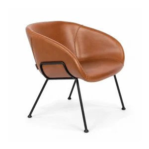 Feston Lounge Chair Brown