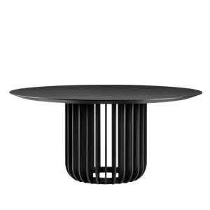 Round Dining Table Black Ø120