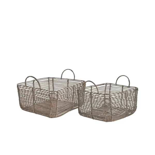 Harper basket set 2 pcs. 35x28 cm. Nature