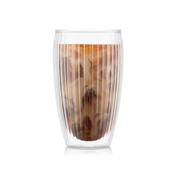 Bodum Pavina Glass Ribs - 2pcs - 0,45cl