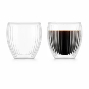 Bodum Pavina Glass Ribs - 2pcs - 0,20cl