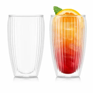 Bodum Pavina Glass Ribs - 2pcs - 0,45cl