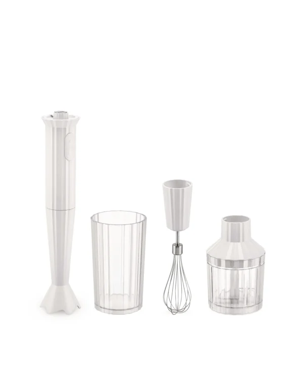 Alessi Plissé Hand Blender Set
