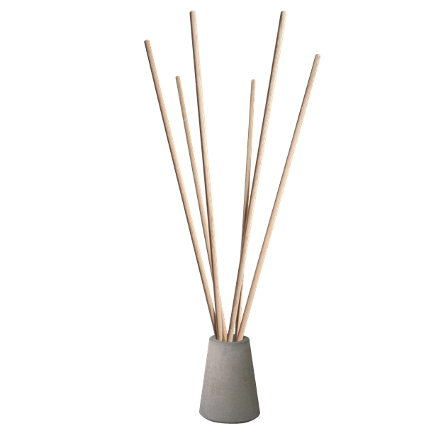 Spaghetti Coat Rack Concrete Base