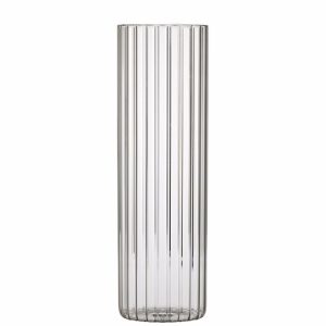Rille Glass Cylinder H40 cm