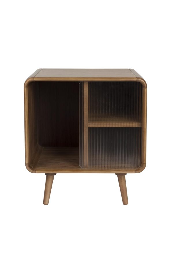 Side Table / Bed Stand Rise Walnut