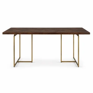Dining Table Class 220x90 Brown