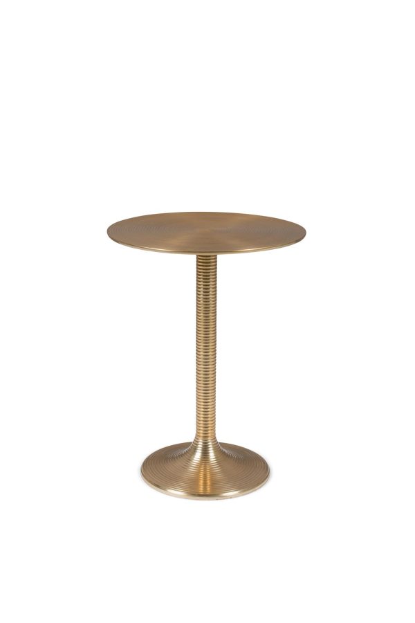 Hypnotising Side Table Gold
