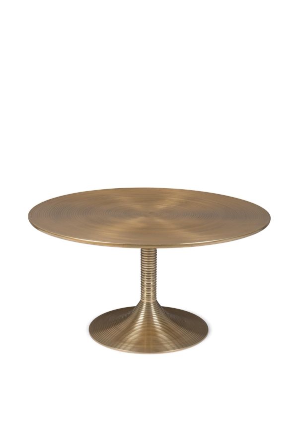 Hypnotising Coffee Table Gold