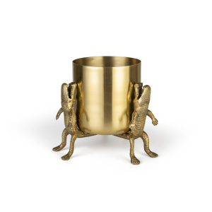 Surrounded By Crocodiles Vase M
