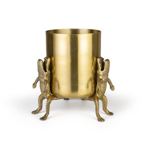 Surrounded By Crocodiles Vase L