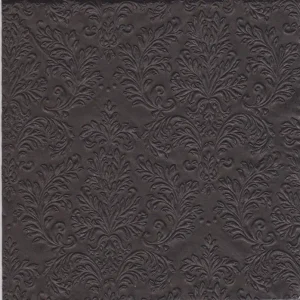 Paper Napkin Cameo Uni Black