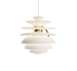 Snowball Pendant Lamp Soft White/Brass