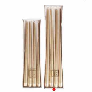 Gold Laquered Candles