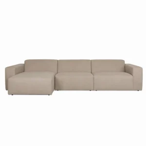 Sofa Milka 4,5-Seater Left Cappuccino