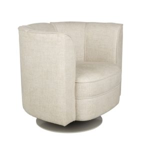 Flower Lounge Chair Beige