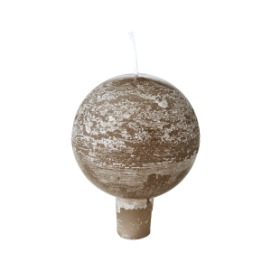 Ball Candle Quartz Grey