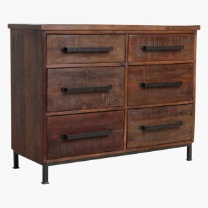 Factory 6-Drawer Commode