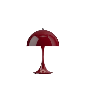 Panthella 250 Portable Lamp Opaque Burgundy