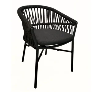 Mito Stackable Dining Chair Black