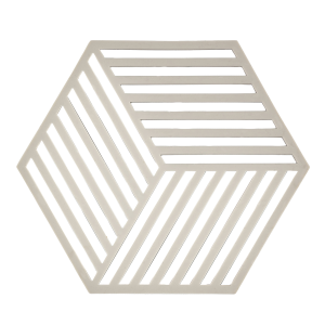 Hexagon Trivet Warm Grey
