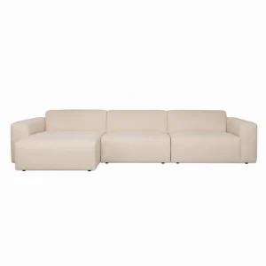 Sofa Milka 4,5-Seater Left Cream