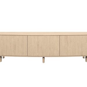 Skovby #411 Tv/Hi-Fi Lowboard White Oiled