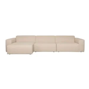 Sofa Milka 4,5-Seater Left Cream
