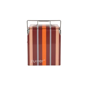 Cooler Be Wine Coolbox Stripes Burgundy