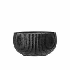 Neri Bowl -  Black Stoneware Ø14