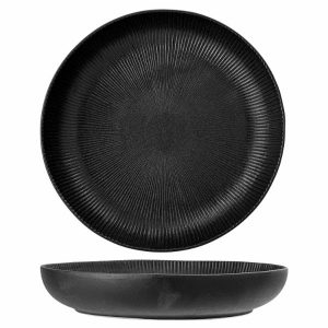 Neri Bowl - Black Stoneware Ø33