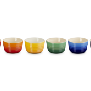 Le Creuset Rainbow Mini Ramekins - Set of 6