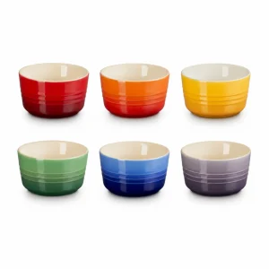 Le Creuset Rainbow Mini Ramekins - Set of 6