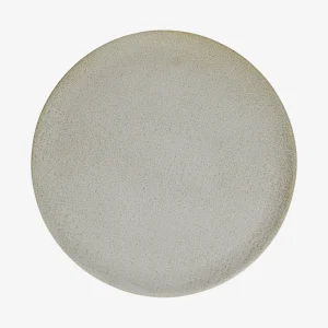 Raw Sandy Beige Round Dish