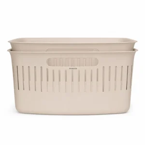 Collect-It Basket Set Beige