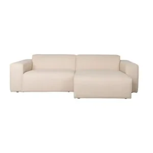 Sofa Milka 3 Seater Right Cream
