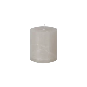 Cote Nord Pillar Candle Light Grey