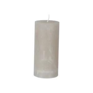 Cote Nord Pillar Candle Light Grey L