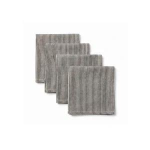 HD Block Napkin Sand/Black